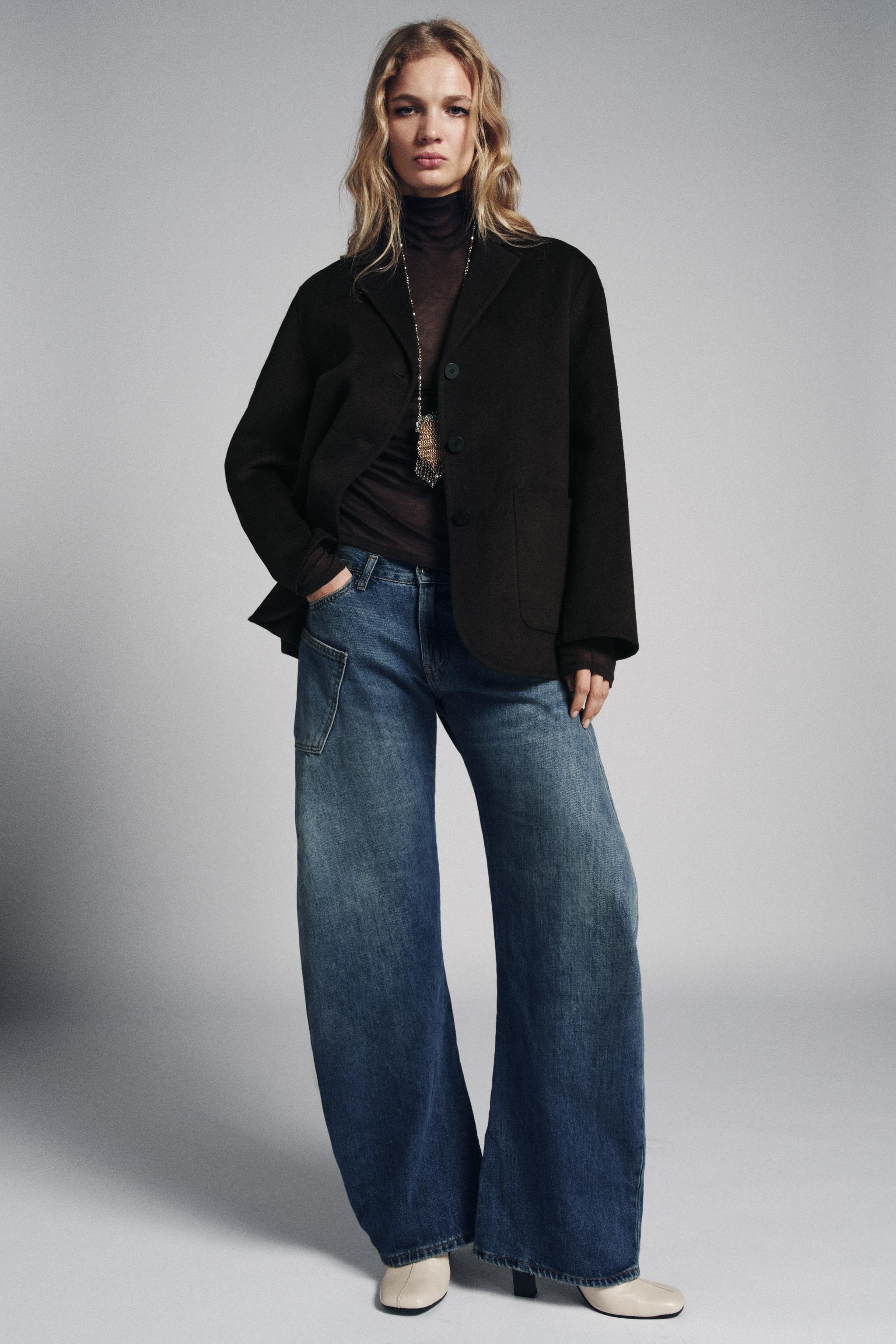 BLAZER MINIMAL AVEC LAINE ZW COLLECTION